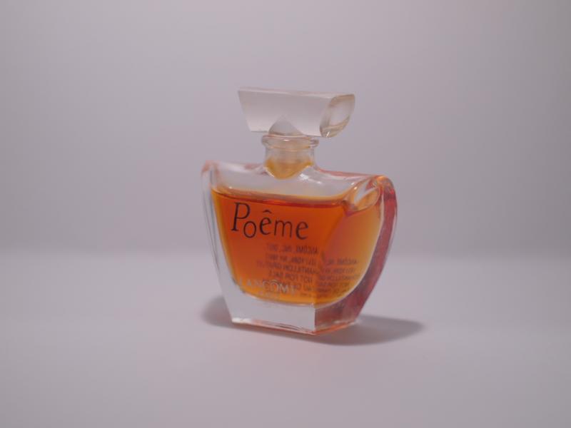 LANCOME/Poeme香水瓶、ミニチュア香水ボトル、ミニガラスボトル、サンプルガラス瓶　LCC 0085（2）