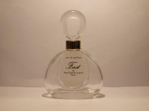 French glass perfume bottle