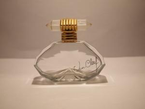 French glass perfume bottle