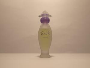 French glass perfume bottle