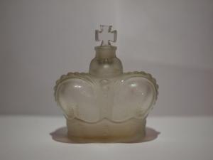 French glass perfume bottle