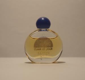 French glass perfume bottle