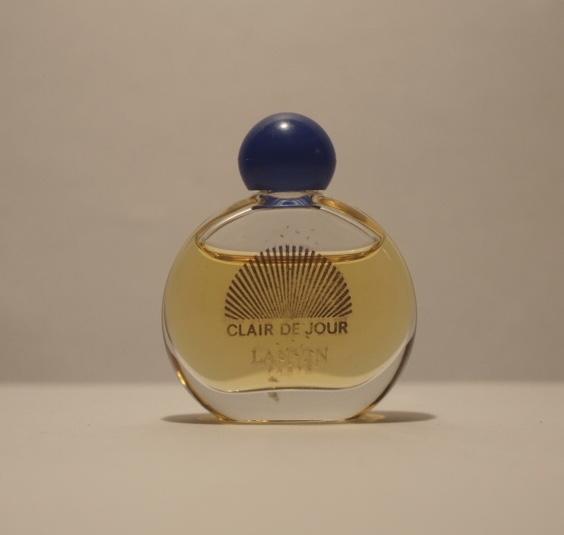 French glass perfume bottle