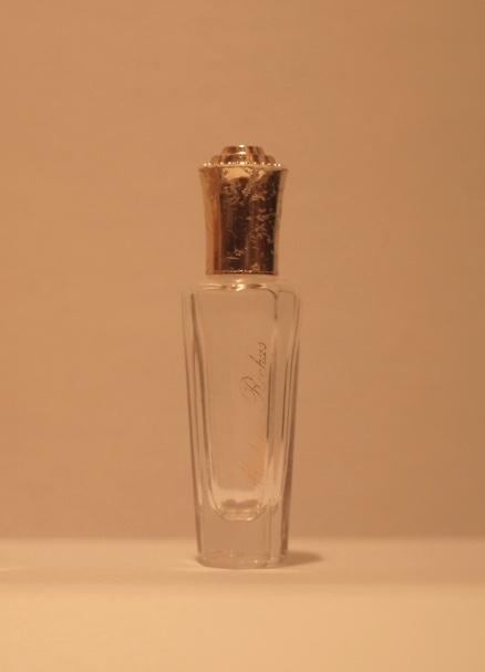 French glass perfume bottle