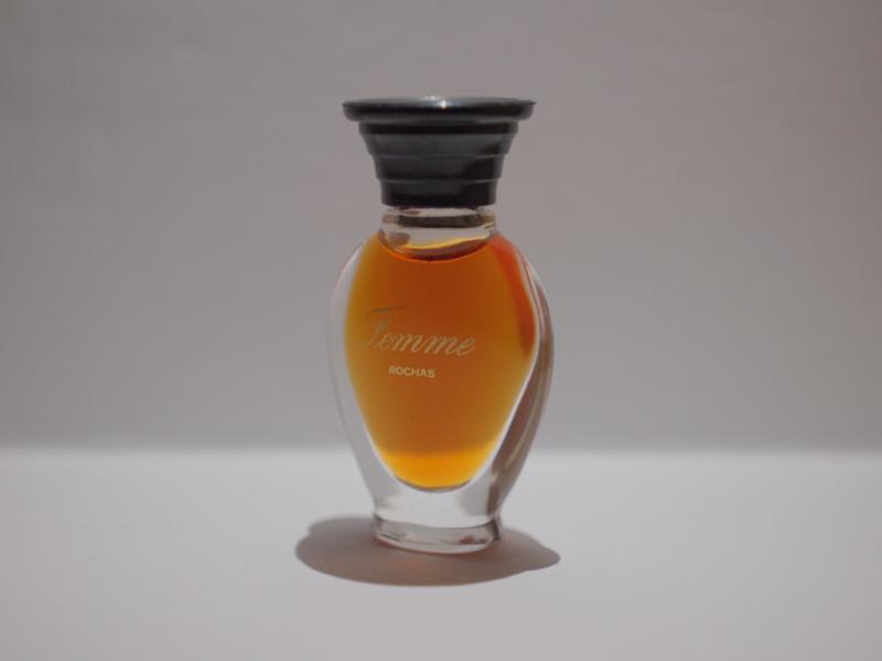 ROCHAS/Femme/1944〜香水瓶、ミニチュア香水ボトル、ミニガラスボトル、香水ガラス瓶 LCC 0146(2)