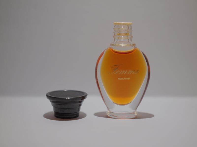 ROCHAS/Femme/1944〜香水瓶、ミニチュア香水ボトル、ミニガラスボトル、香水ガラス瓶 LCC 0146(6)