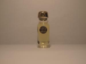 French glass perfume bottle