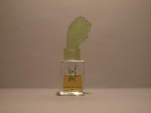 French glass perfume bottle