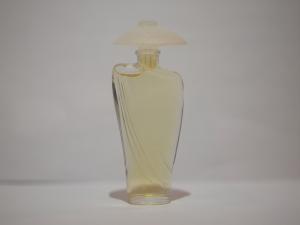 French glass perfume bottle