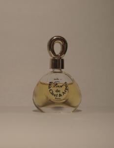 French glass perfume bottle