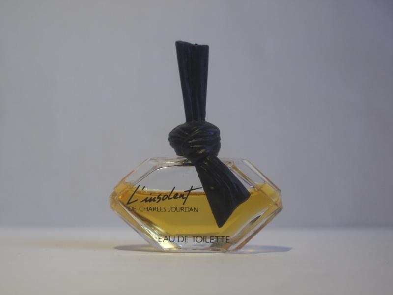 French glass perfume bottle