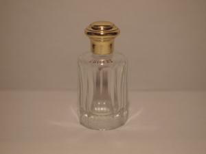 French glass perfume bottle