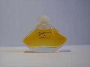 French glass perfume bottle