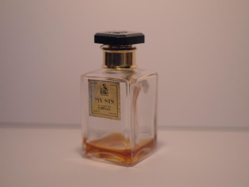 French glass perfume bottle