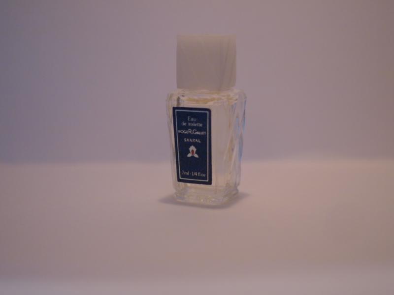 ROGER & GALLET/Eau de toilette SANTAL香水瓶、ミニチュア香水ボトル、ミニガラスボトル、香水ガラス瓶　LCC 0214（2）
