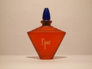 French glass perfume bottle