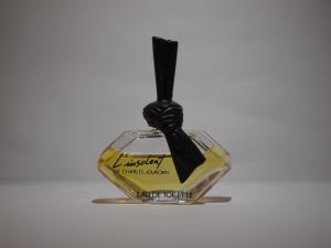 French glass perfume bottle