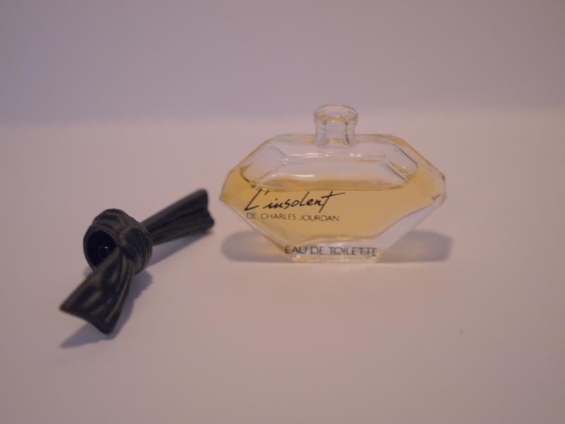 CHARLES JORDAN/L'isolent香水瓶、ミニチュア香水ボトル、ミニガラスボトル、香水ガラス瓶　LCC 0217（6）