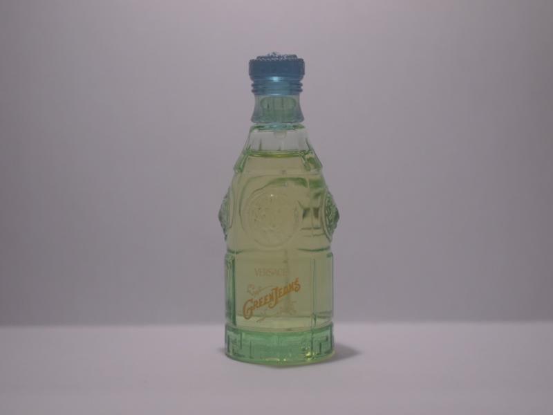VERSACE/GREEN JEANS香水瓶、ミニチュア香水ボトル、ミニガラスボトル、サンプルガラス瓶　LCC 0244（2）