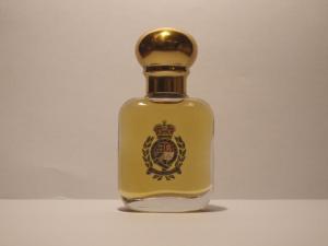 French glass perfume bottle