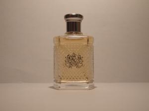 French glass perfume bottle