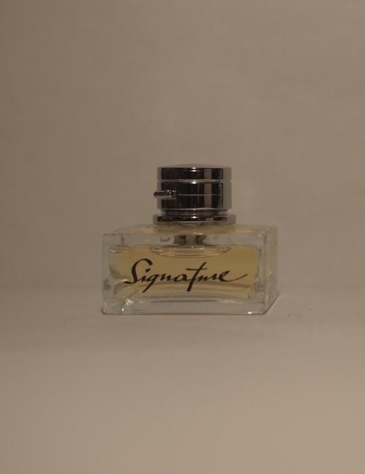 French glass perfume bottle