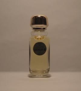 French glass perfume bottle