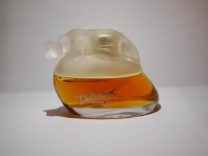 French glass perfume bottle