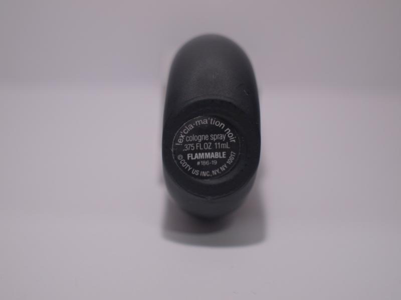 COTY/ex'cla･ma'tion noir香水瓶、ミニチュア香水ボトル、ミニガラスボトル、サンプルガラス瓶　LCC 0301（5）