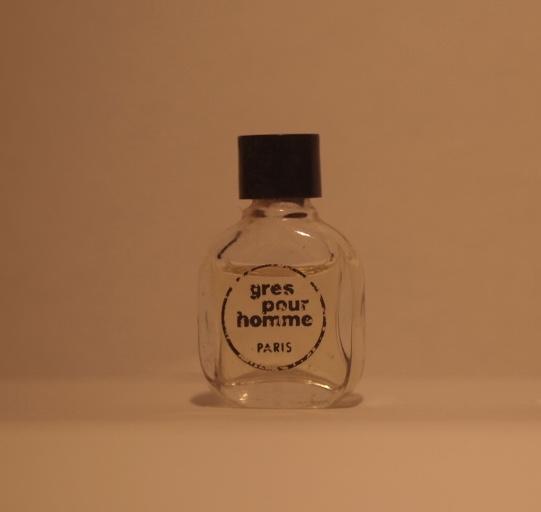 GRES/Homme de Gres香水瓶、ミニチュア香水ボトル、ミニガラスボトル、香水ガラス瓶　LCC 0332（1）