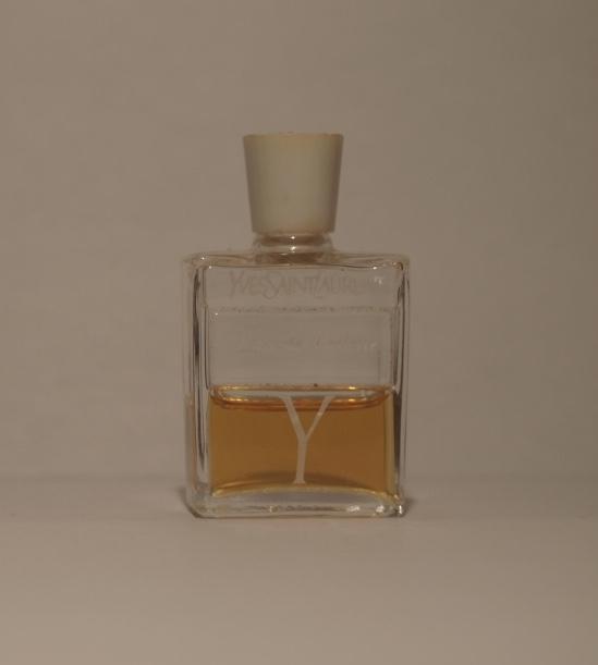 French glass perfume bottle