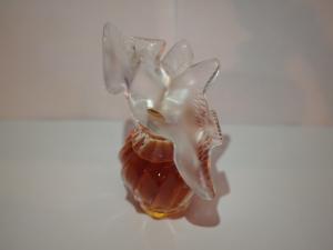 French glass perfume bottle