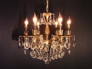 Spanish brass chandelier 6灯