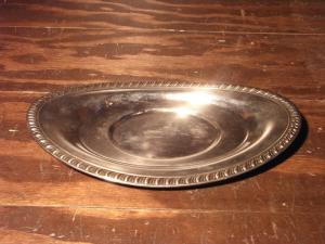 silver tray