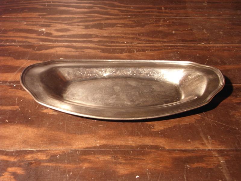 silver tray