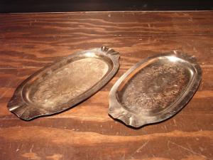 silver tray
