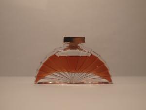 French glass perfume bottle