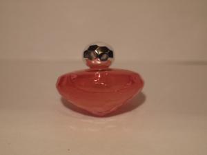 French glass perfume bottle