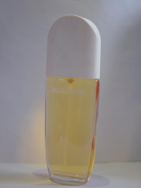 ELIZABETH ARDEN/Sunflowers香水瓶、ミニチュア香水ボトル、ミニガラスボトル、サンプルガラス瓶　LCC 0376（2）