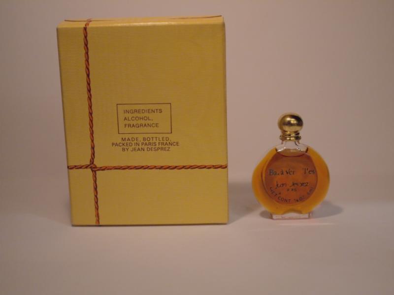 Jean Desprez/Bal a Versailles香水瓶、ミニチュア香水ボトル、ミニガラスボトル、サンプルガラス瓶　LCC 0381（3）