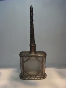 French glass perfume bottle