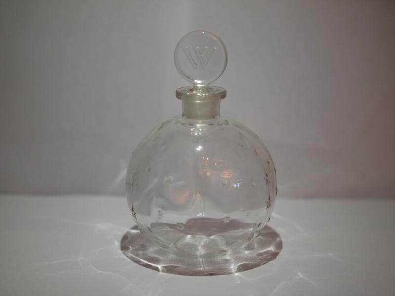 French glass perfume bottle