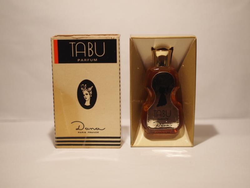 Dana/TABU香水瓶、ミニチュア香水ボトル、ミニガラスボトル、サンプルガラス瓶　LCC 0391（2）
