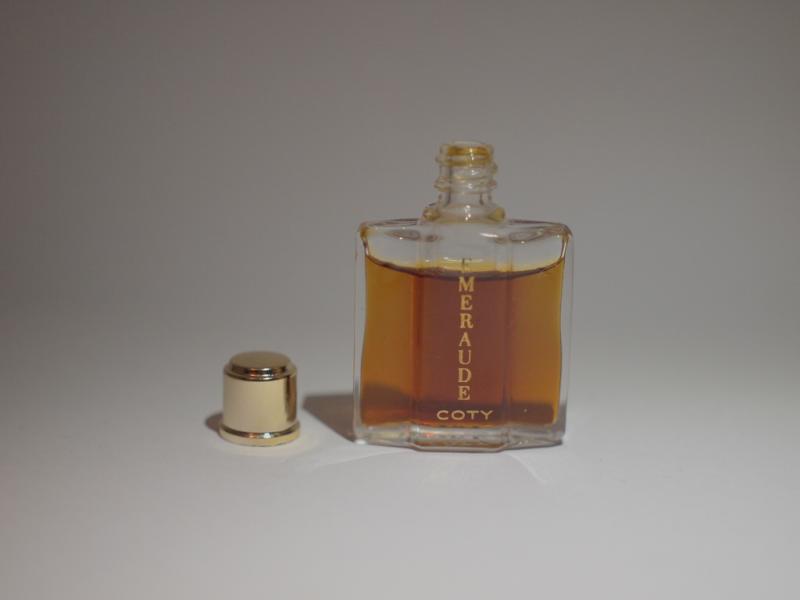 COTY/EMERAUDE香水瓶、ミニチュア香水ボトル、ミニガラスボトル、サンプルガラス瓶　LCC 0393（5）