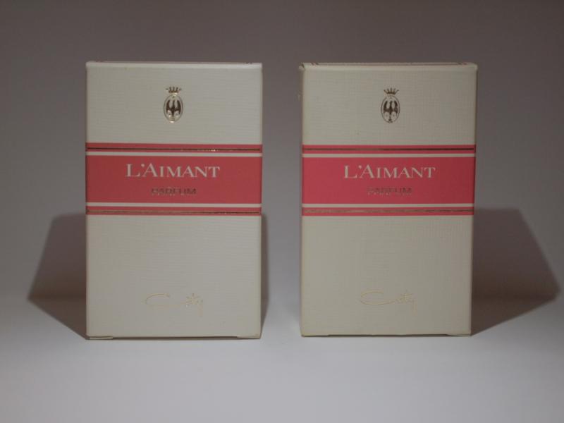 COTY/L'AIMANT香水瓶、ミニチュア香水ボトル、ミニガラスボトル、サンプルガラス瓶 LCC 0394(6)