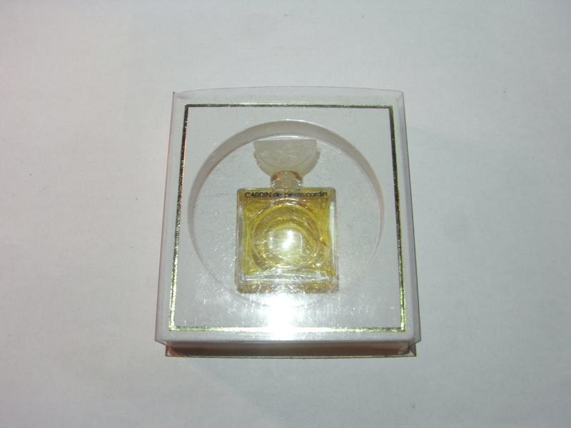 French glass perfume bottle