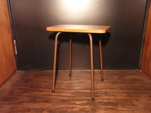wood side table