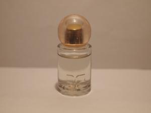 French glass perfume bottle