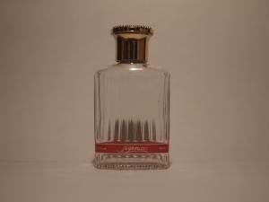 French glass perfume bottle