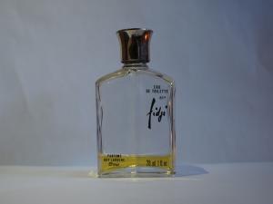 French glass perfume bottle